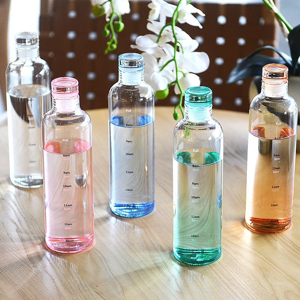 Juice Tea Coffee - 500/750ML Water Bottle INS Style Timescale