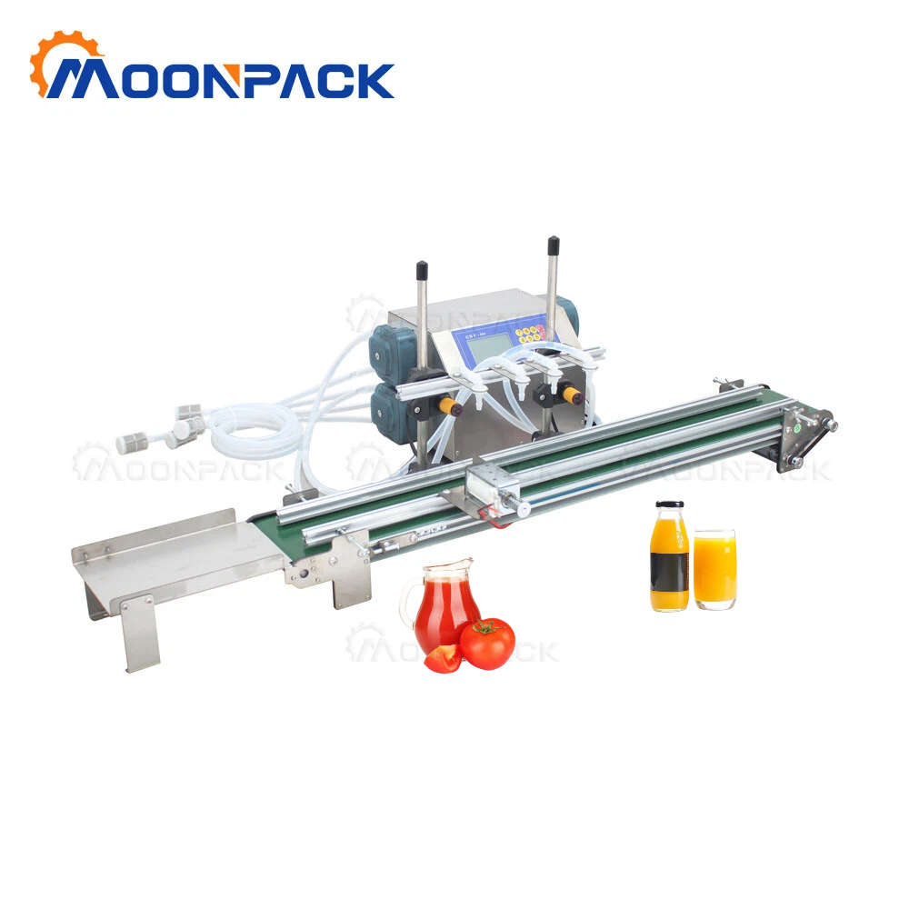 Juice Tea Coffee - Moonpack MP-4H1200 Filling Machine Semi-Automatic Beverage