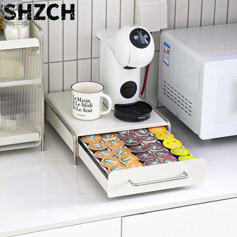 Coffee And Tea Bar - Coffee Capsule Holder, INS Style Drawer