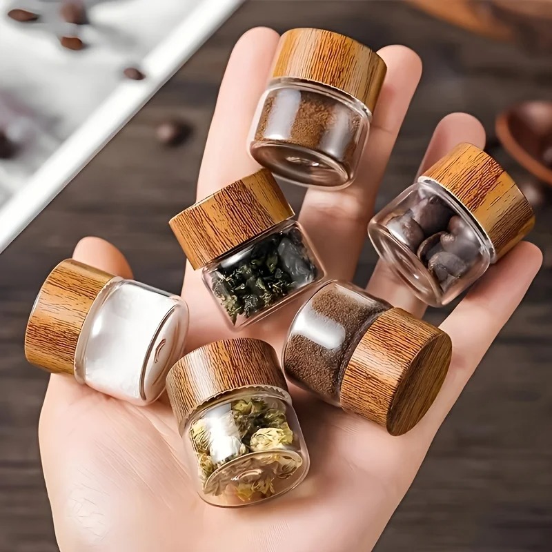 Coffee Tea Creamer - Mini Glass Sealed Jar Food Grade