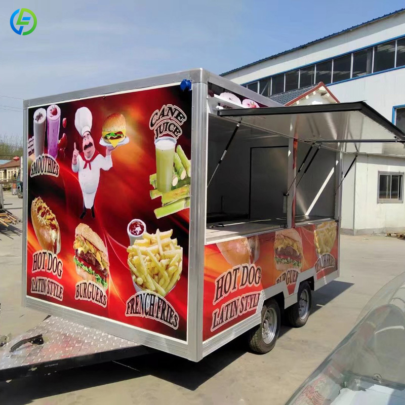 Coffee And Tea Bar - Customized Candy Mobile Street Round Food