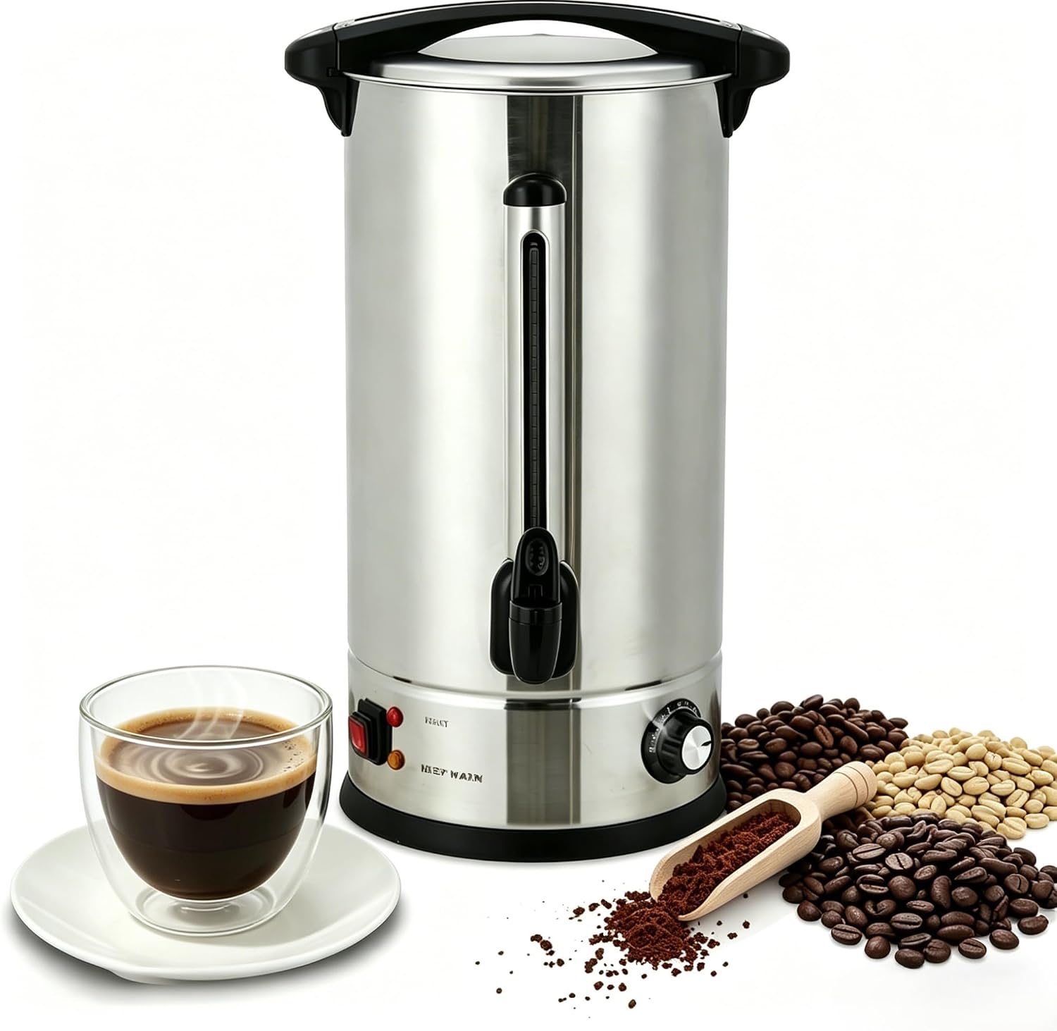 Coffee Tea Urn - Tacleekii 18L Commercial Coffee Urn, Quick