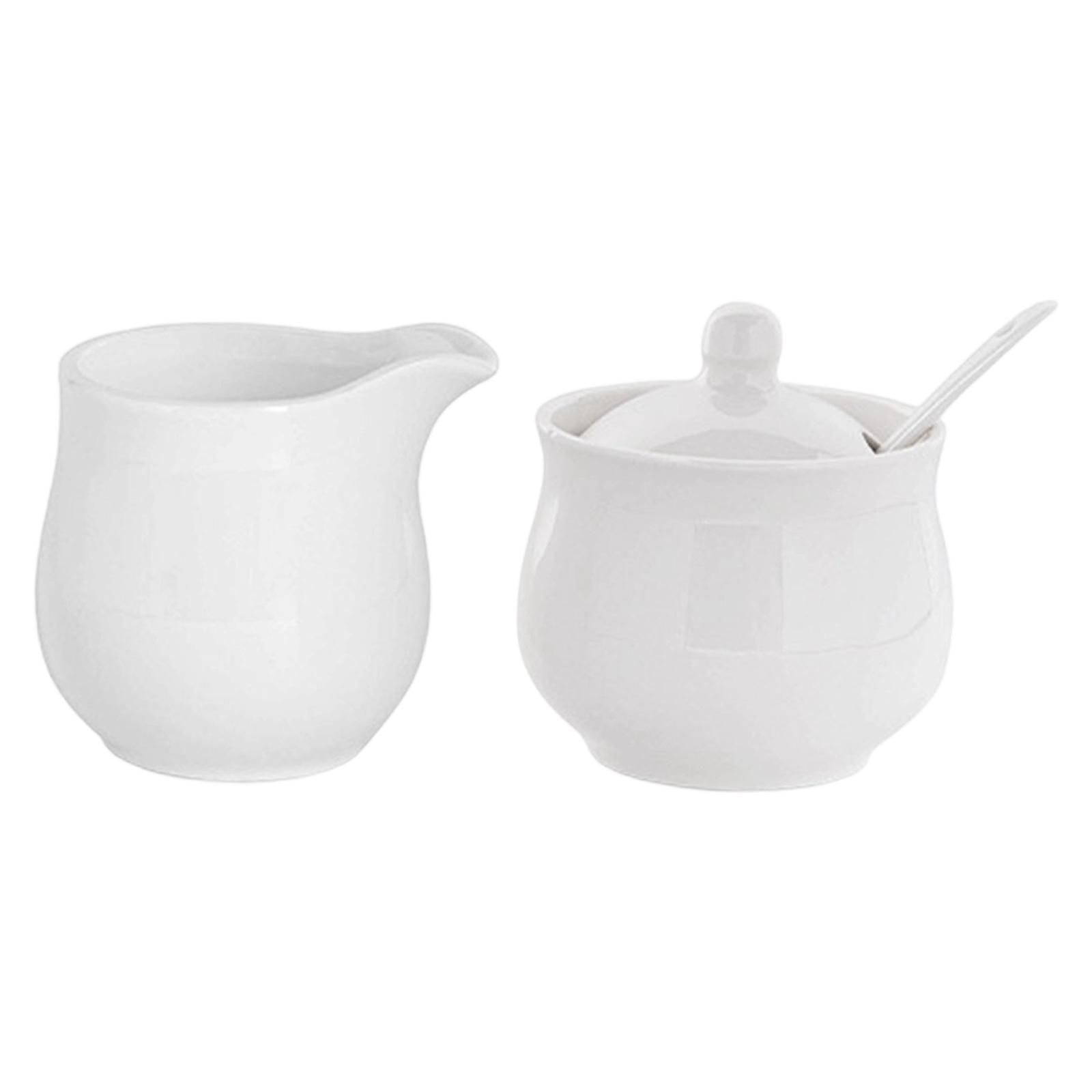 Retro Ceramic Sugar Container  - Coffee Tea Creamer recension och pris