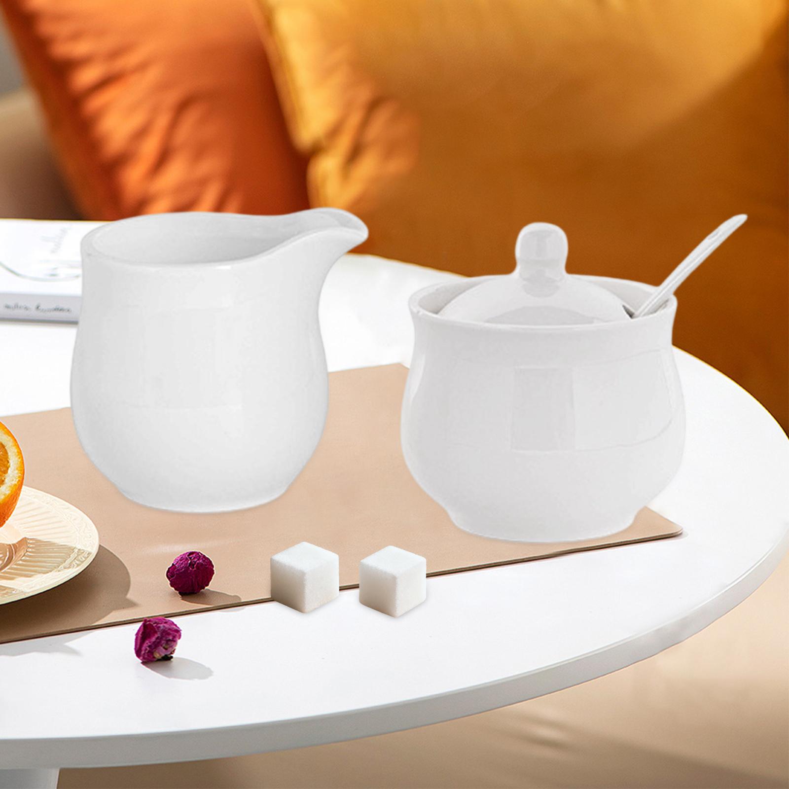 Retro Ceramic Sugar Container  - Coffee Tea Creamer recension och pris