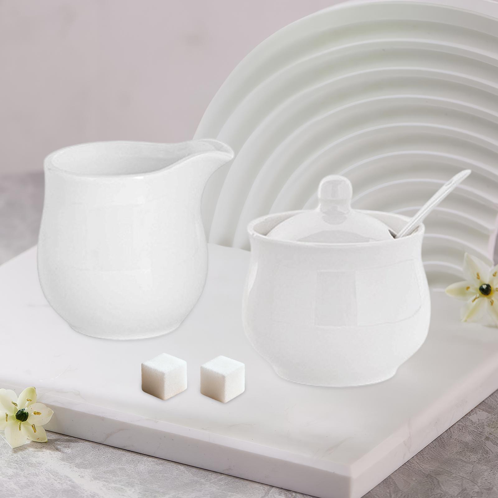 Retro Ceramic Sugar Container  - Coffee Tea Creamer recension och pris