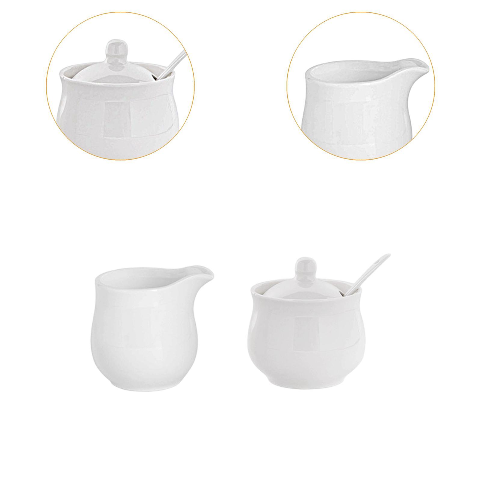 Retro Ceramic Sugar Container  - Coffee Tea Creamer recension och pris