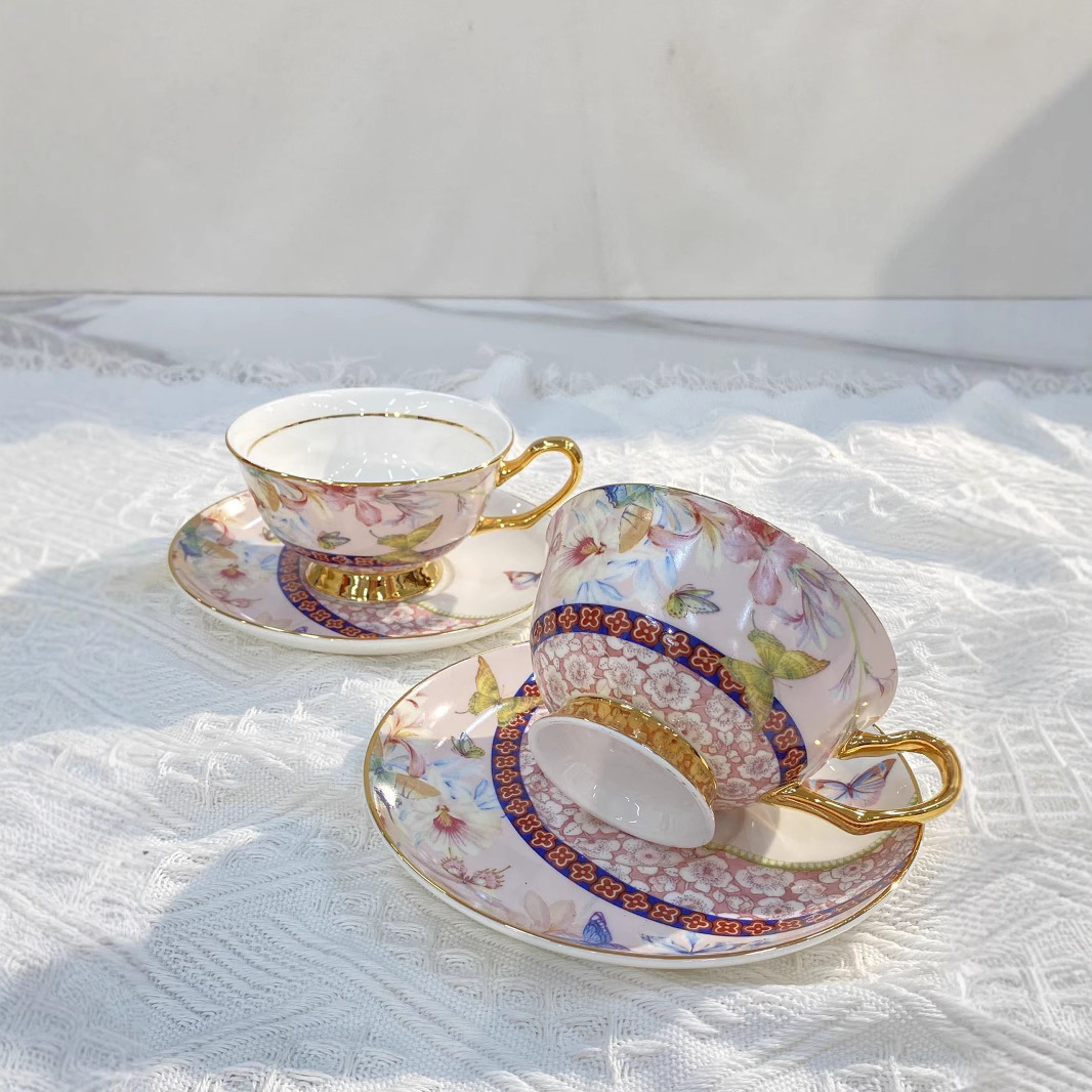 Classical Porcelain Cup&saucer - Juice Tea Coffee recension och pris