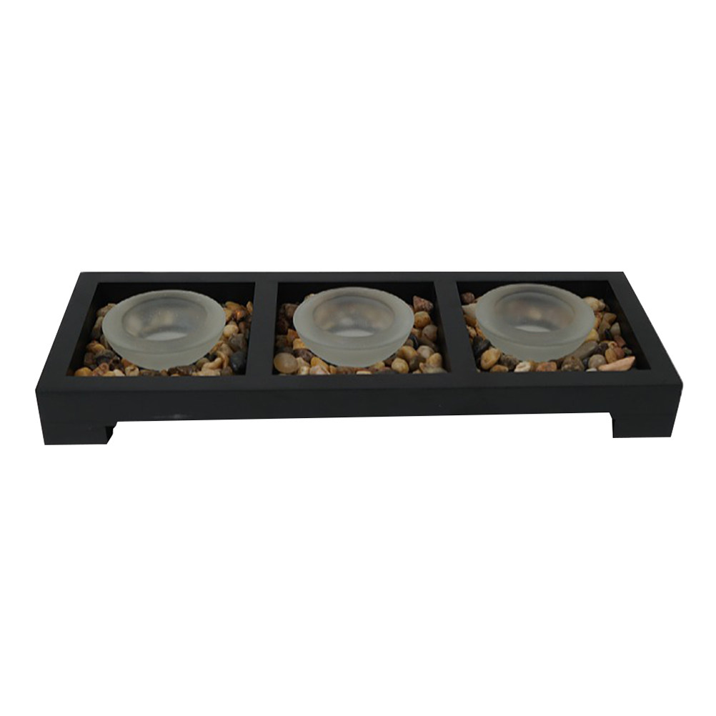 1 Set Glass Tea Light Holders  - Coffee And Tea Glass recension och pris
