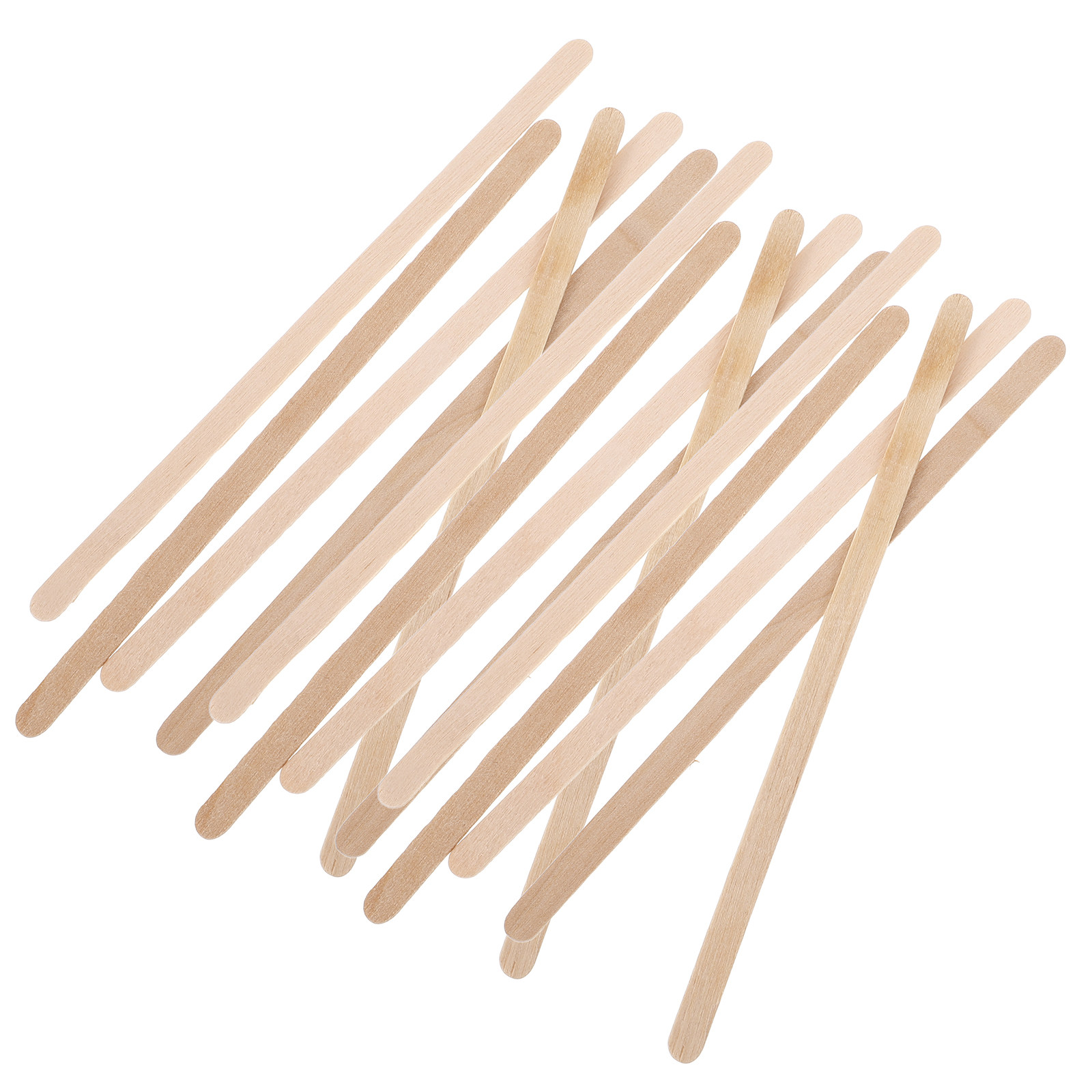 100Pcs Wooden Stirrer Sticks V - Coffee And Tea Bar recension och pris