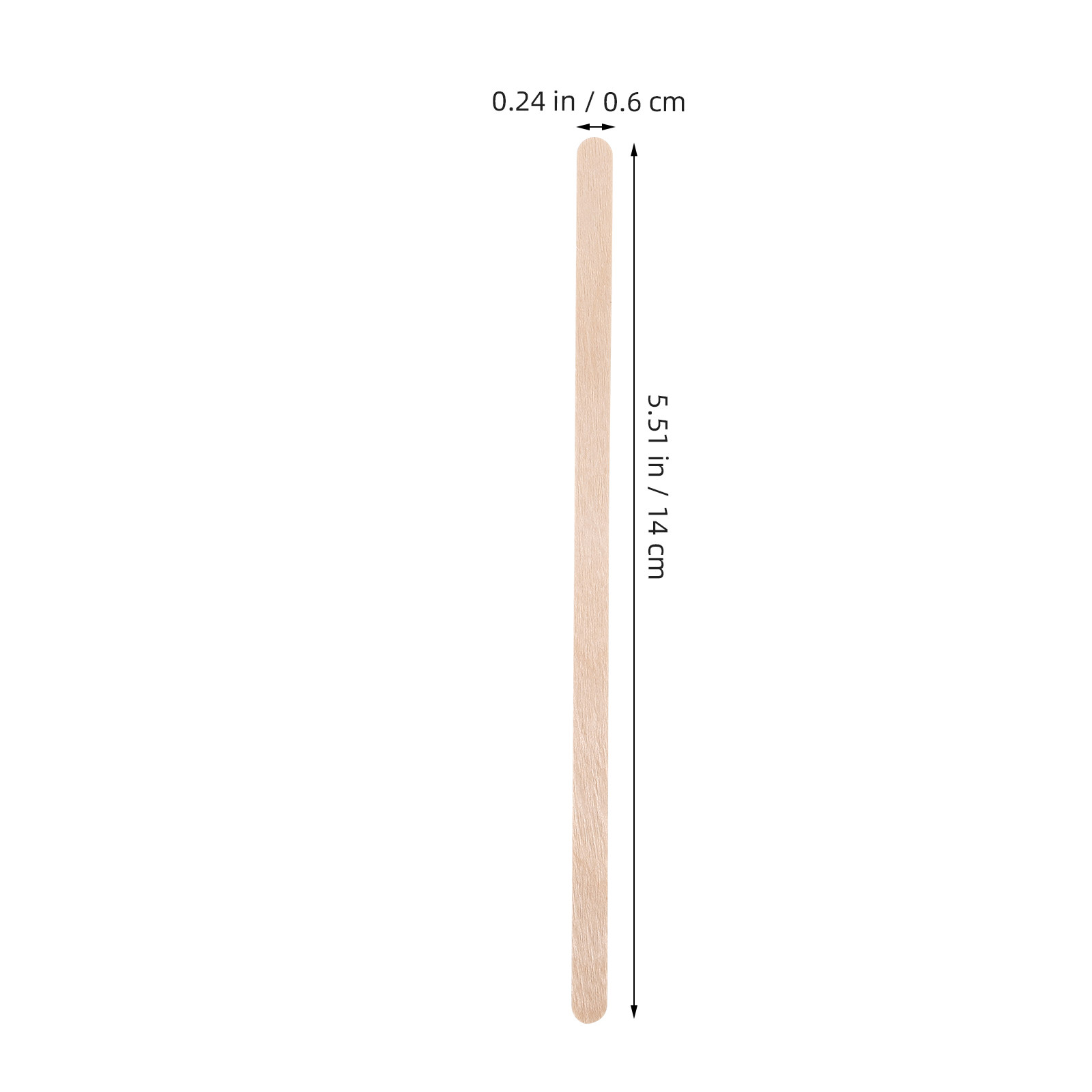 100Pcs Wooden Stirrer Sticks V - Coffee And Tea Bar recension och pris
