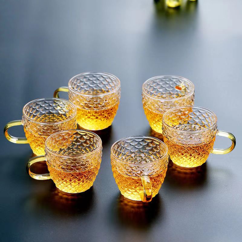 Glass Tea Cups small Cups Home - Coffee Tea Game recension och pris