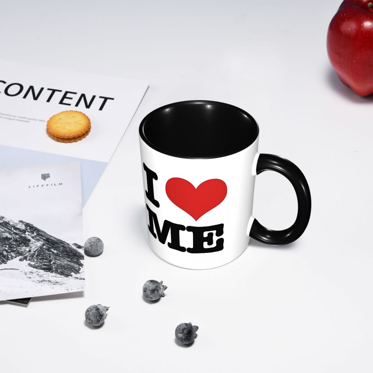 I Love Me Mug Funny Ceramic Co - Coffee Tea With Me recension och pris