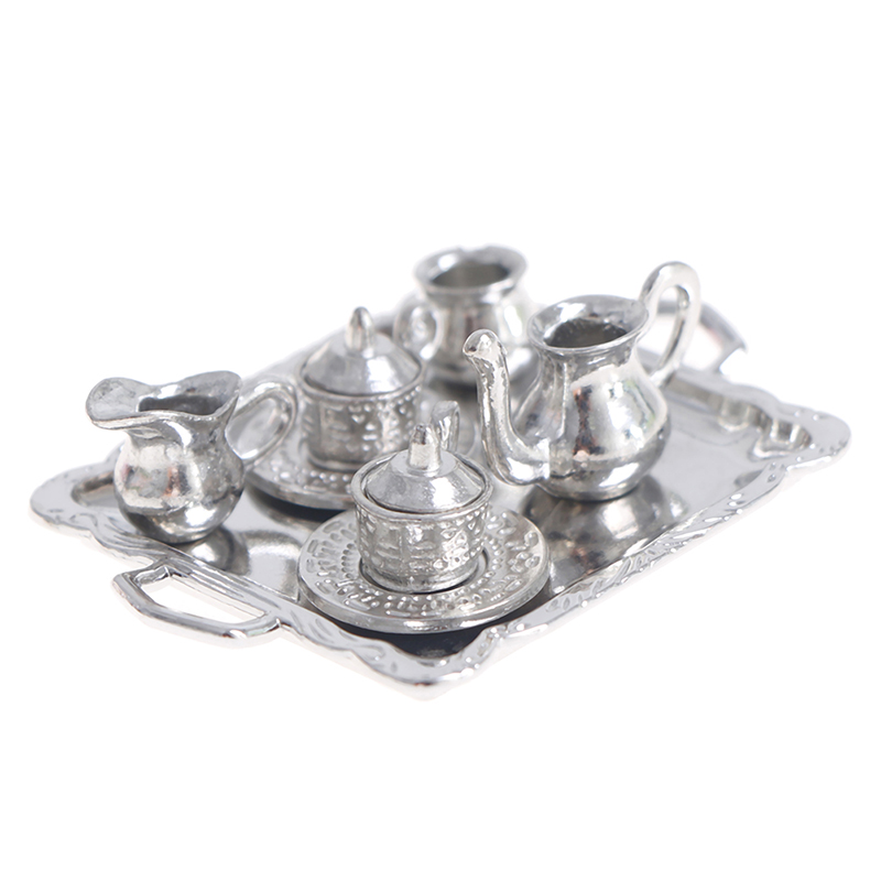 10pcs/Set 1/12 Dollhouse Minia - Coffee Tea Game recension och pris