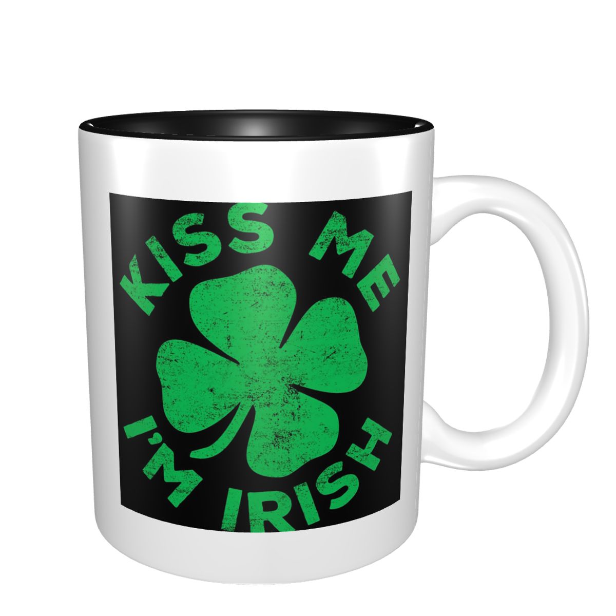 Kiss Me I'm Irish Mug Funny Ce - Coffee Tea With Me recension och pris