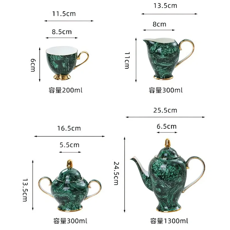 Bone China Teapot Drinkware Gr - Coffee Tea Creamer recension och pris
