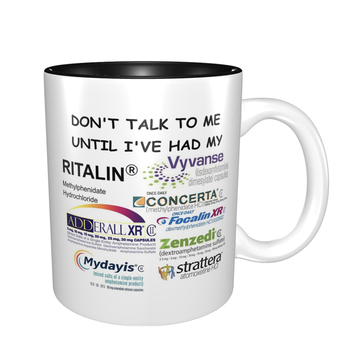 Dont Talk To Me Mug Funny Cera - Coffee Tea With Me recension och pris
