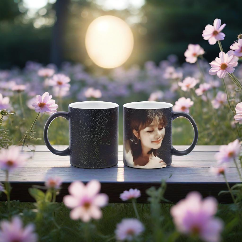 Black ceramic color-changing c - Coffee Tea Photos recension och pris