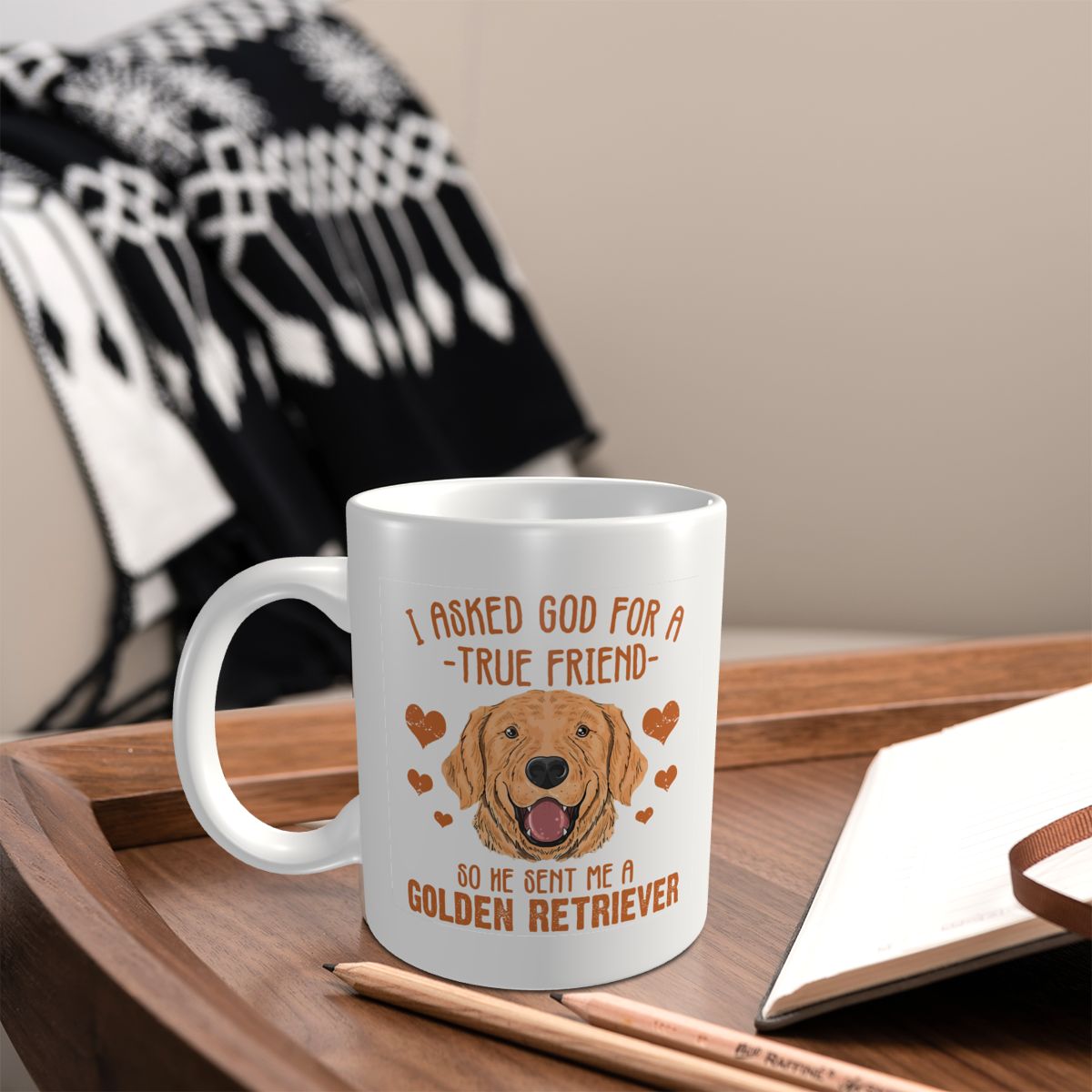 Mark Cup Mug Golden Retriever  - Coffee Tea With Me recension och pris