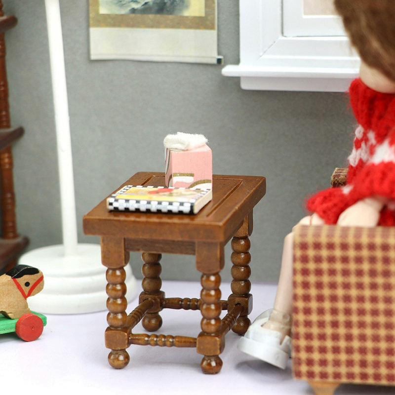 1:12 Dollhouse Miniature Round - Coffee And Tea Bar recension och pris