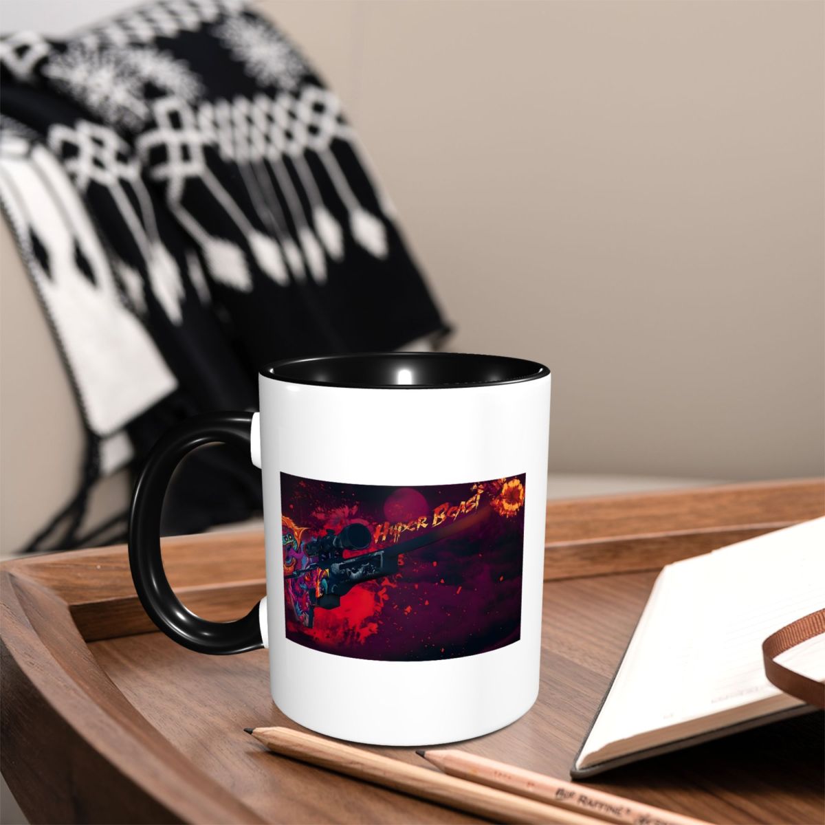 Hyper Beast Cover Photo Mug Fu - Coffee Tea Photos recension och pris