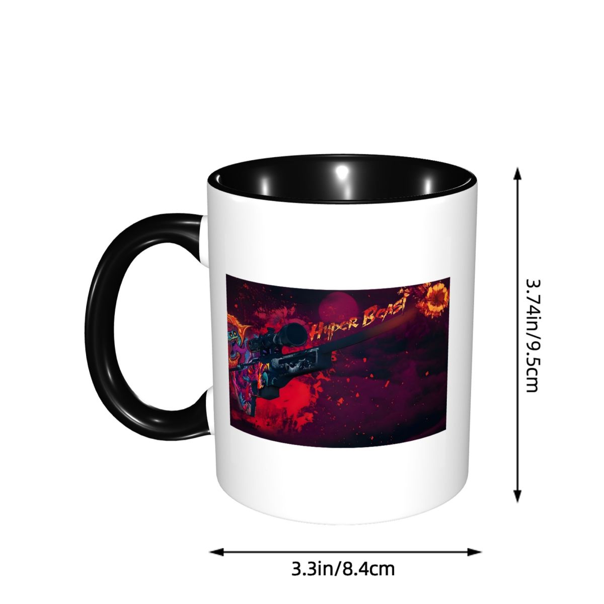 Hyper Beast Cover Photo Mug Fu - Coffee Tea Photos recension och pris