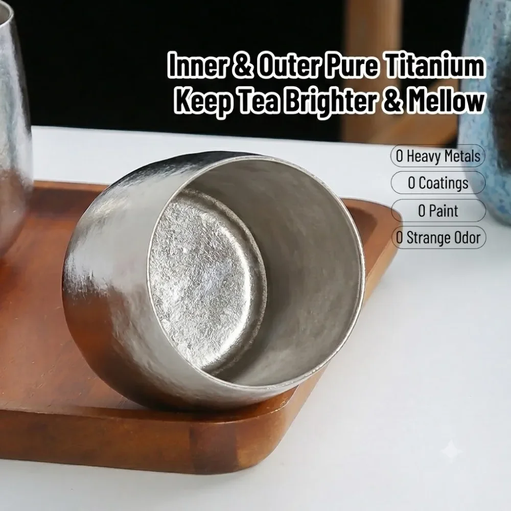 Pure Titanium Double-Wall Coff - Juice Tea Coffee recension och pris