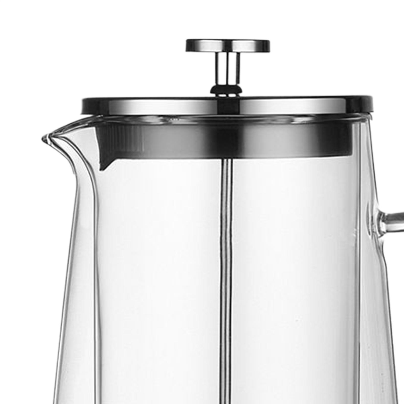 Coffee Presses Glass Stainless - Coffee And Tea Glass recension och pris