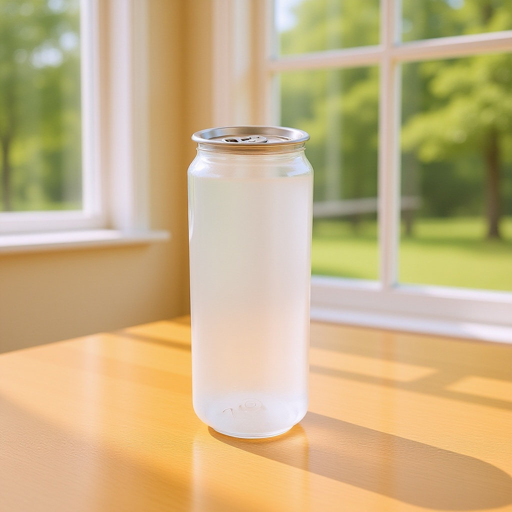 5pcs Clear Beverage Cans Empty - Juice Tea Coffee recension och pris