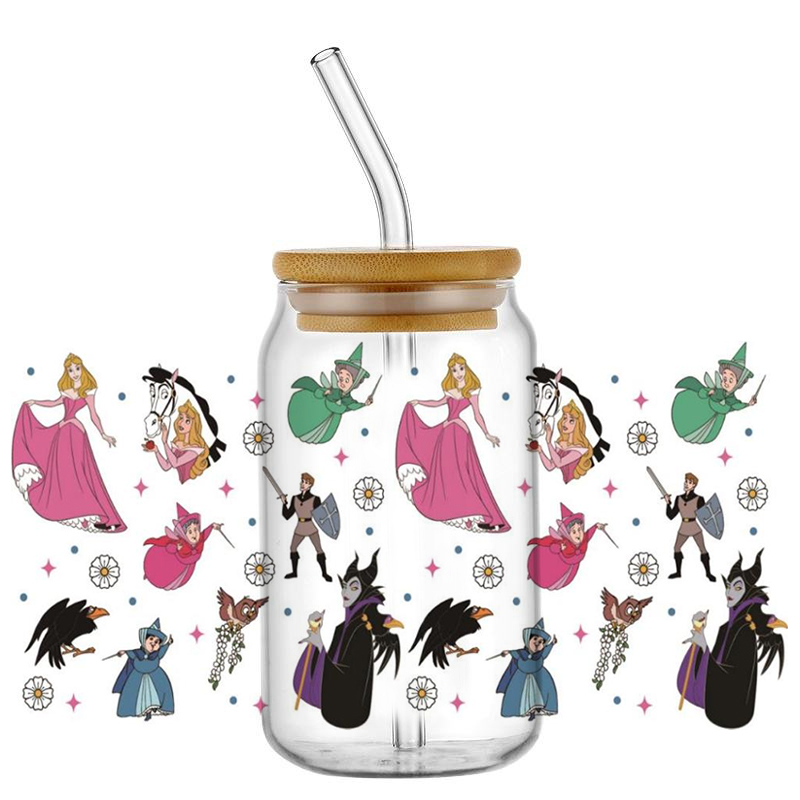 beauty Aurora and witch patter - Coffee And Tea Glass recension och pris