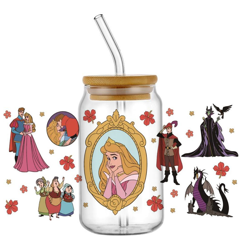 beauty Aurora and witch patter - Coffee And Tea Glass recension och pris