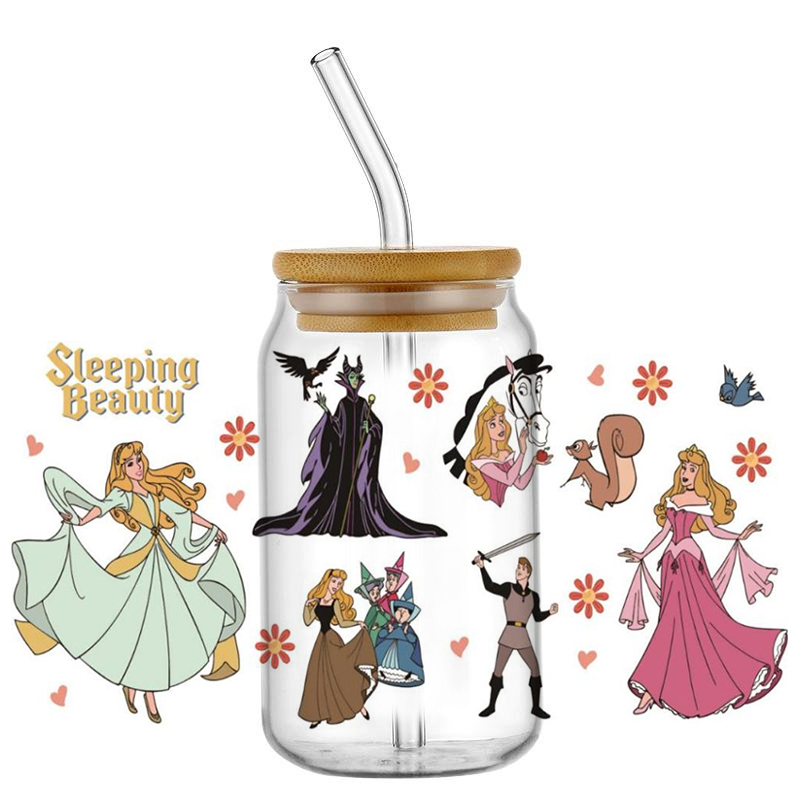 beauty Aurora and witch patter - Coffee And Tea Glass recension och pris