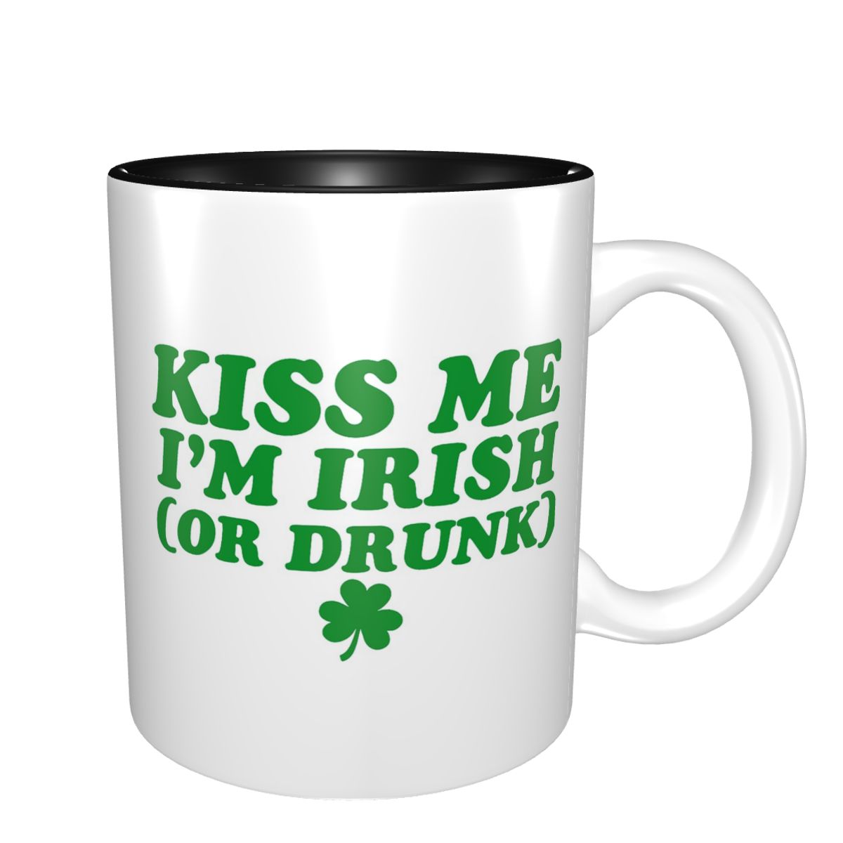 Kiss Me I'm Irish Mug Funny Ce - Coffee Tea With Me recension och pris