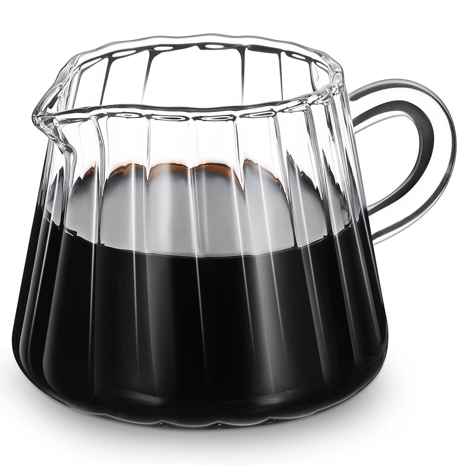 Glass Creamer Pitcher Sturdy M - Coffee Tea Creamer recension och pris