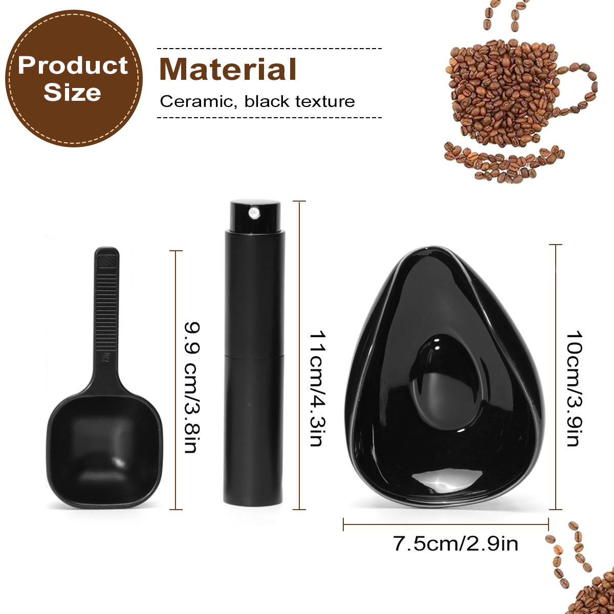 Leeseph Coffee Bean Dosing Cup - Coffee Tea Game recension och pris