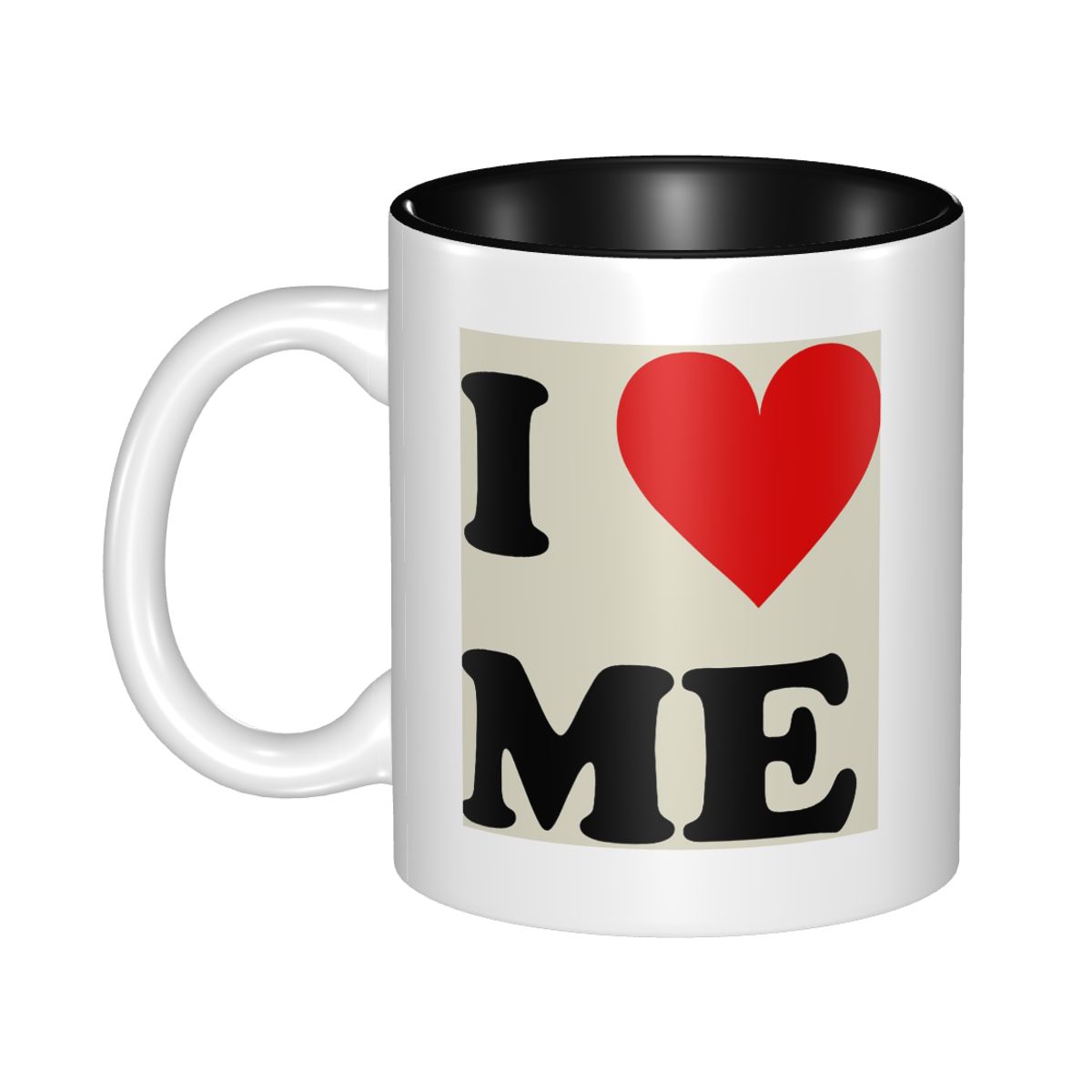 I Love Me Heart Mug Funny Cera - Coffee Tea With Me recension och pris