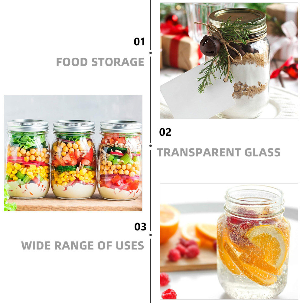 6Pcs Transparent Round Glass J - Coffee And Tea Glass recension och pris
