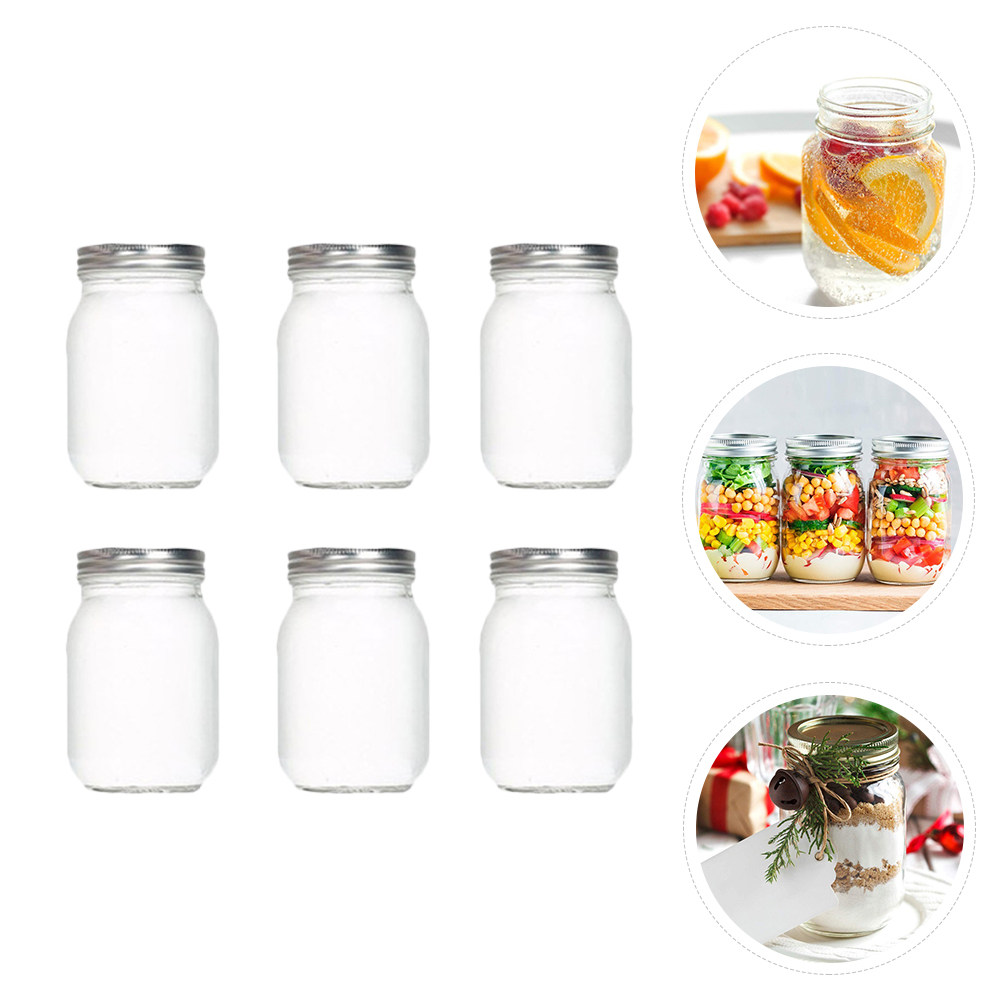6Pcs Transparent Round Glass J - Coffee And Tea Glass recension och pris