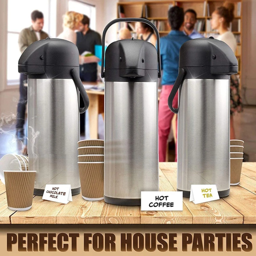 Stainless Steel Airpot Dispens - Coffee Tea Urn recension och pris