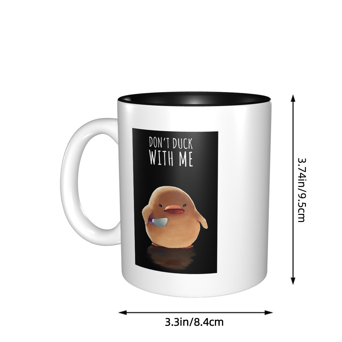 Don't Duck With Me - Meme Mug  - Coffee Tea With Me recension och pris