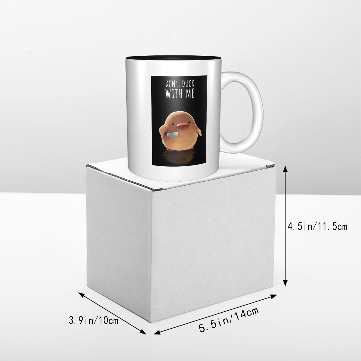 Don't Duck With Me - Meme Mug  - Coffee Tea With Me recension och pris