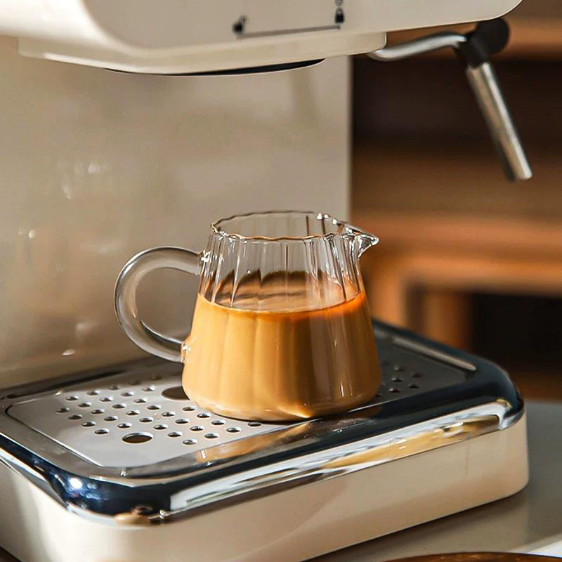 High Borosilicate Glass Milk P - Coffee Tea Creamer recension och pris