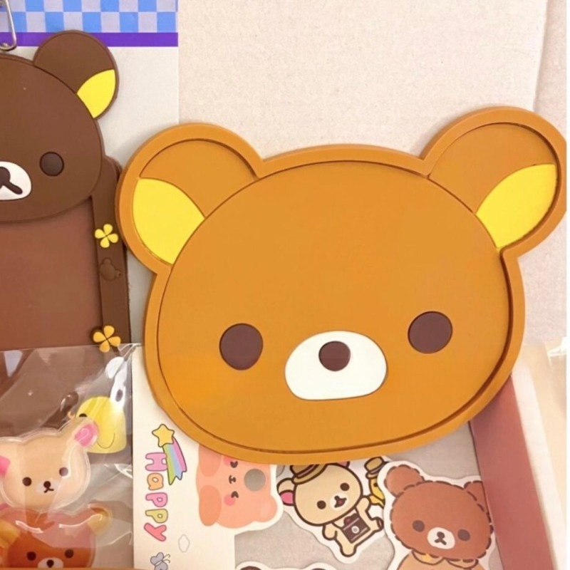 Cute Rilakkuma Cup Coaster Hea - Coffee And Tea Bar recension och pris