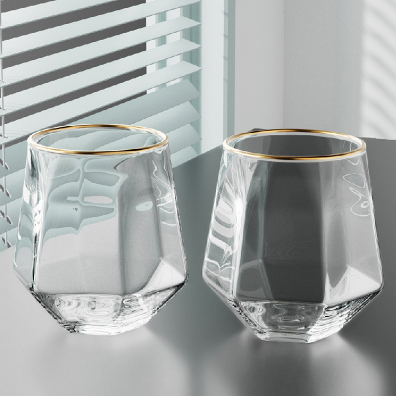 320ml 4pcs Set Hexagonal Cup W - Juice Tea Coffee recension och pris