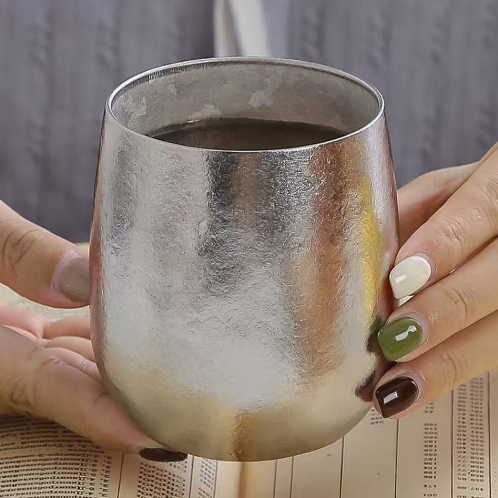 Outdoor Egg Mug Pure Titanium  - Juice Tea Coffee recension och pris