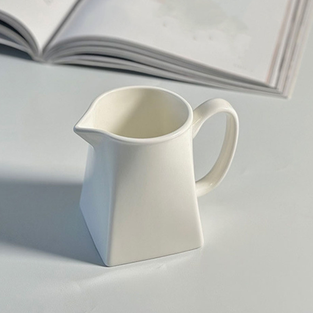 Pure White Mini Ceramic Creame - Coffee Tea Creamer recension och pris
