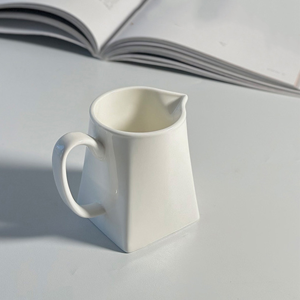 Pure White Mini Ceramic Creame - Coffee Tea Creamer recension och pris