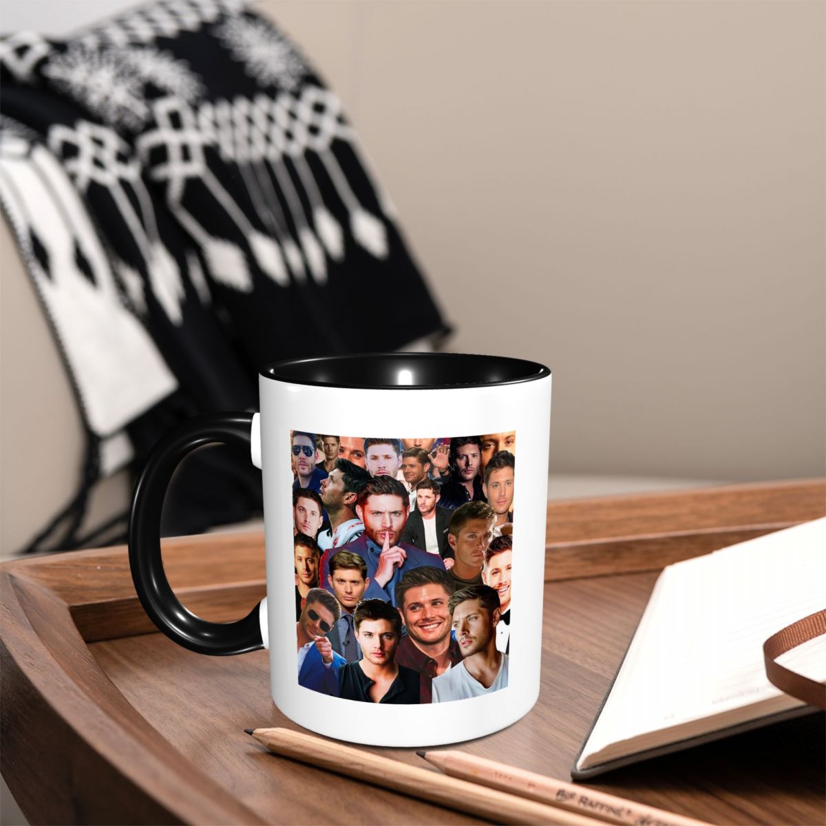 Jensen Ackles Photo Collage Mu - Coffee Tea Photos recension och pris