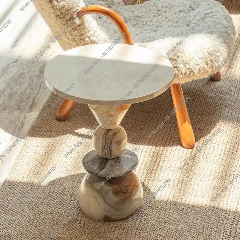 XS Round Marble Coffee Table A - Coffee Tea Nook recension och pris