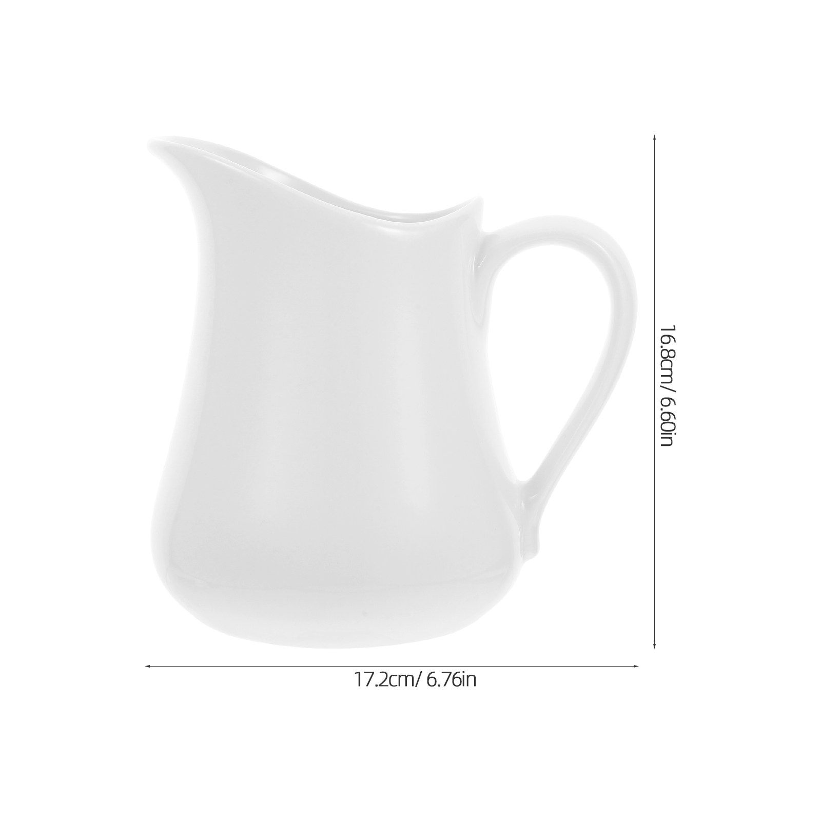 Ceramic Jug 1000 Ml Smooth Ele - Coffee Tea Creamer recension och pris