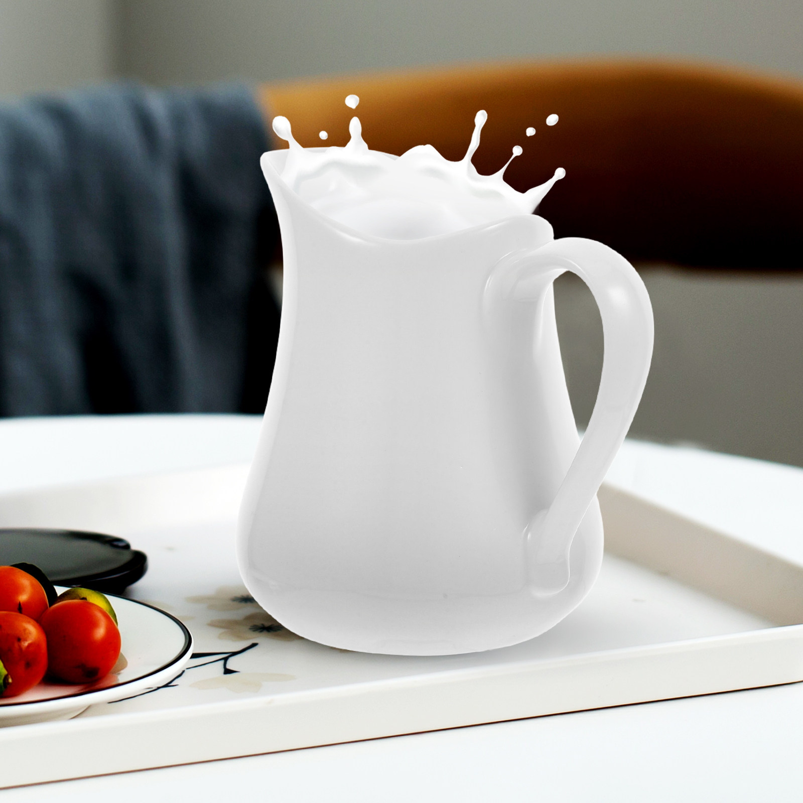Ceramic Jug 1000 Ml Smooth Ele - Coffee Tea Creamer recension och pris